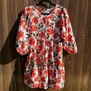 Old Navy Floral Tiered Dress – Girls XL (14/16)